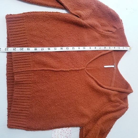 NEW Free People |‎ Reverie Vneck Sweater S - Picture 14 of 16